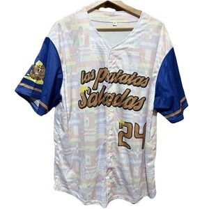 Syracuse Mets Latin Day Promotional Jersey Salt Potatoes XL‎